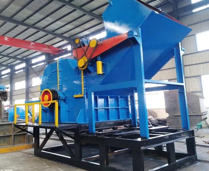 Industrial Hammer Mill Waste Paint Bucket Metal Cutting Crusher Balling Press Recycling Machine